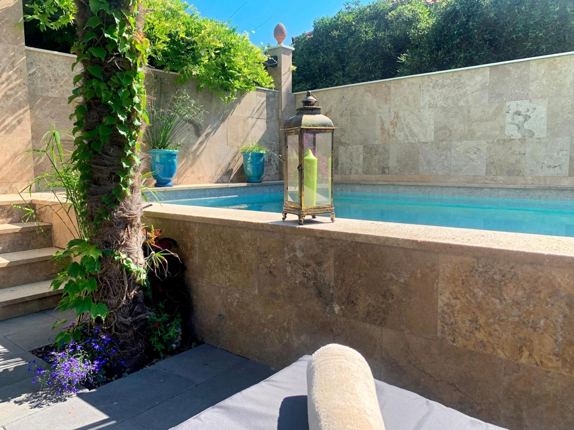 Luxury Pool Central Makarska Apartment By Maryn Ngoại thất bức ảnh