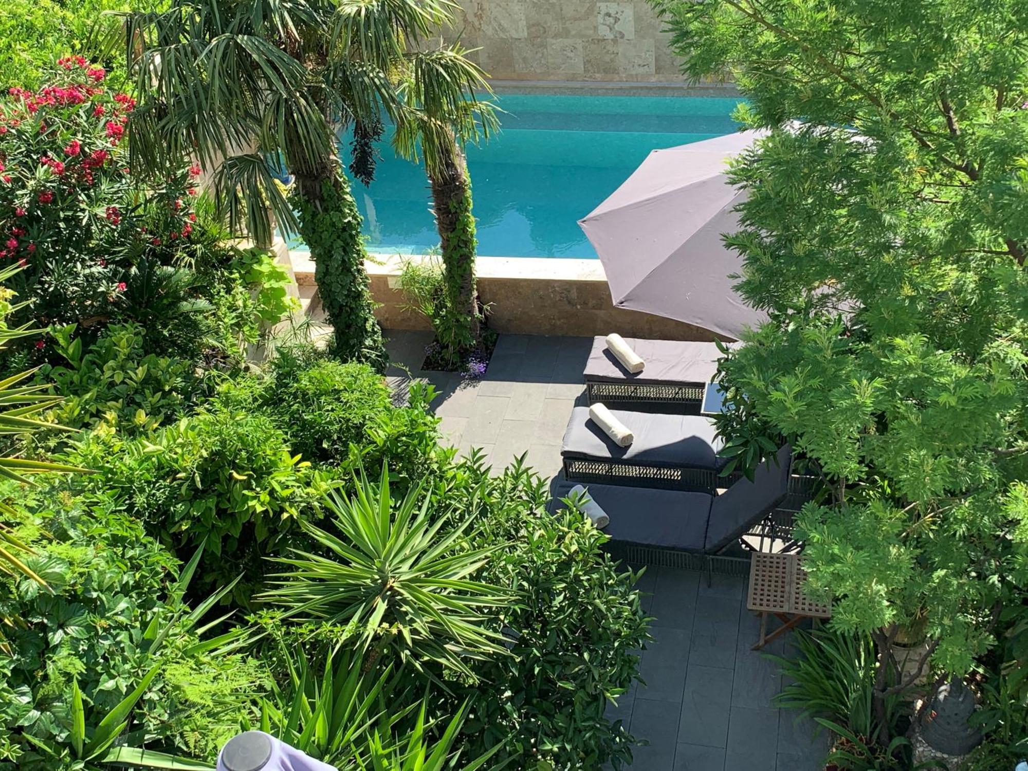 Luxury Pool Central Makarska Apartment By Maryn Ngoại thất bức ảnh